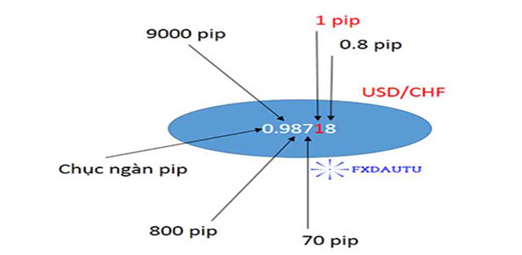 cách tính pip trong forex