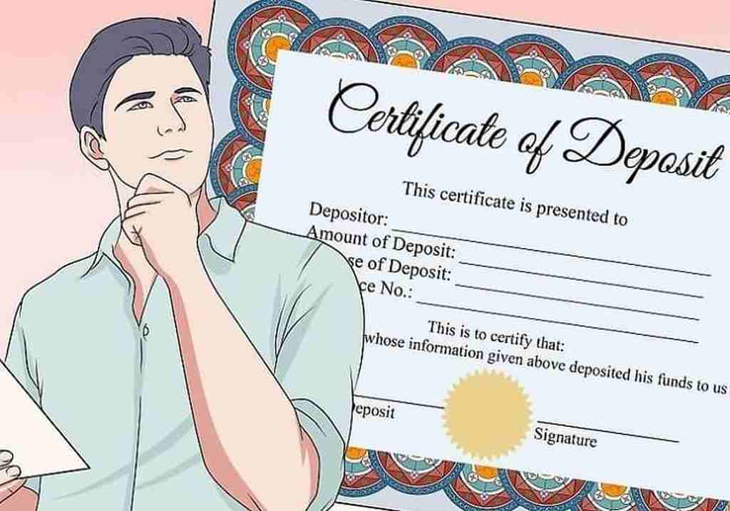 Certificate of deposit